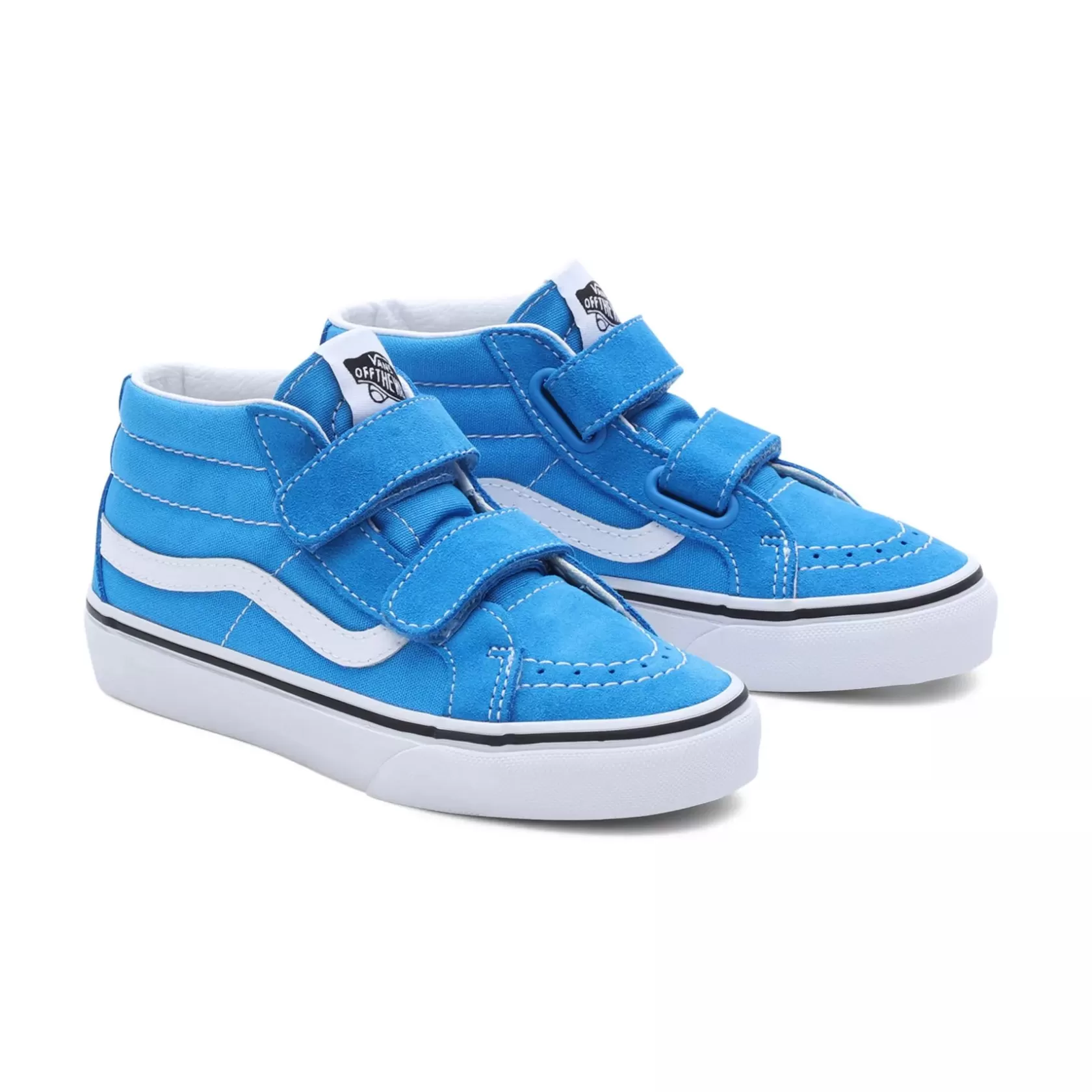 Vans Zapatillas Niño (4-8 Años)<Zapatillas De Niños Sk8-Mid Reissue Con Cierre Adherente (4-8 Anos) Azul
