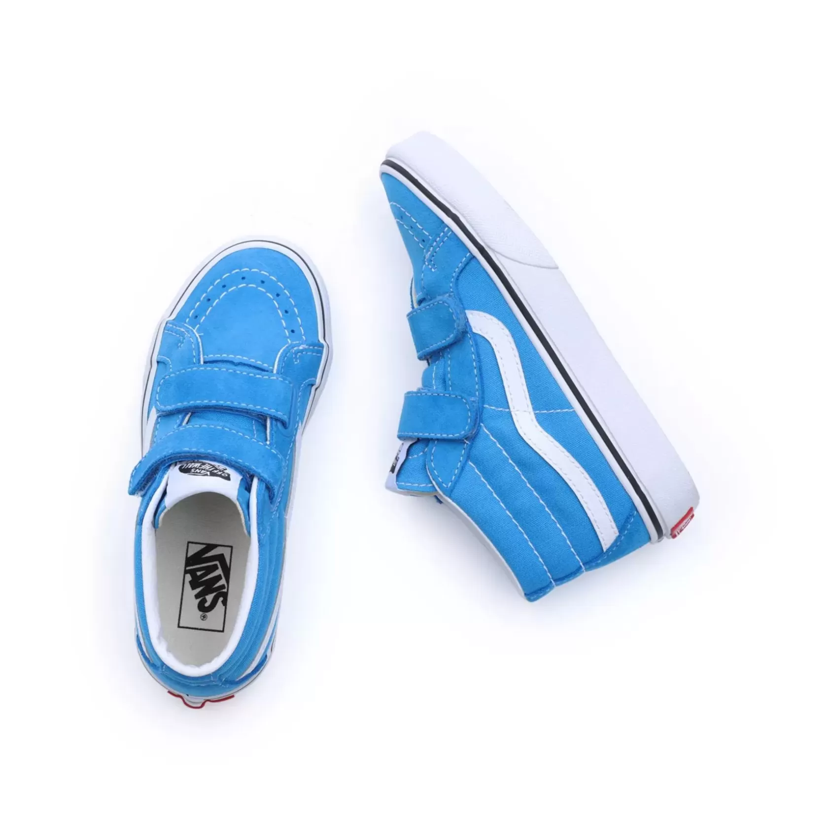 Vans Zapatillas Niño (4-8 Años)<Zapatillas De Niños Sk8-Mid Reissue Con Cierre Adherente (4-8 Anos) Azul
