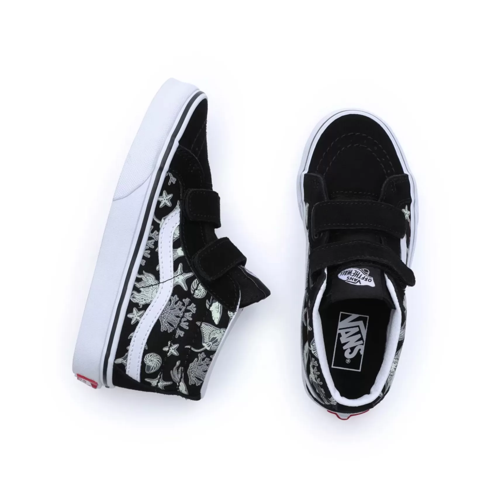 Vans Easy On, Easy Off<Zapatillas De Niños Sk8-Mid Reissue Con Cierre Adherente (4-8 Anos) Negro