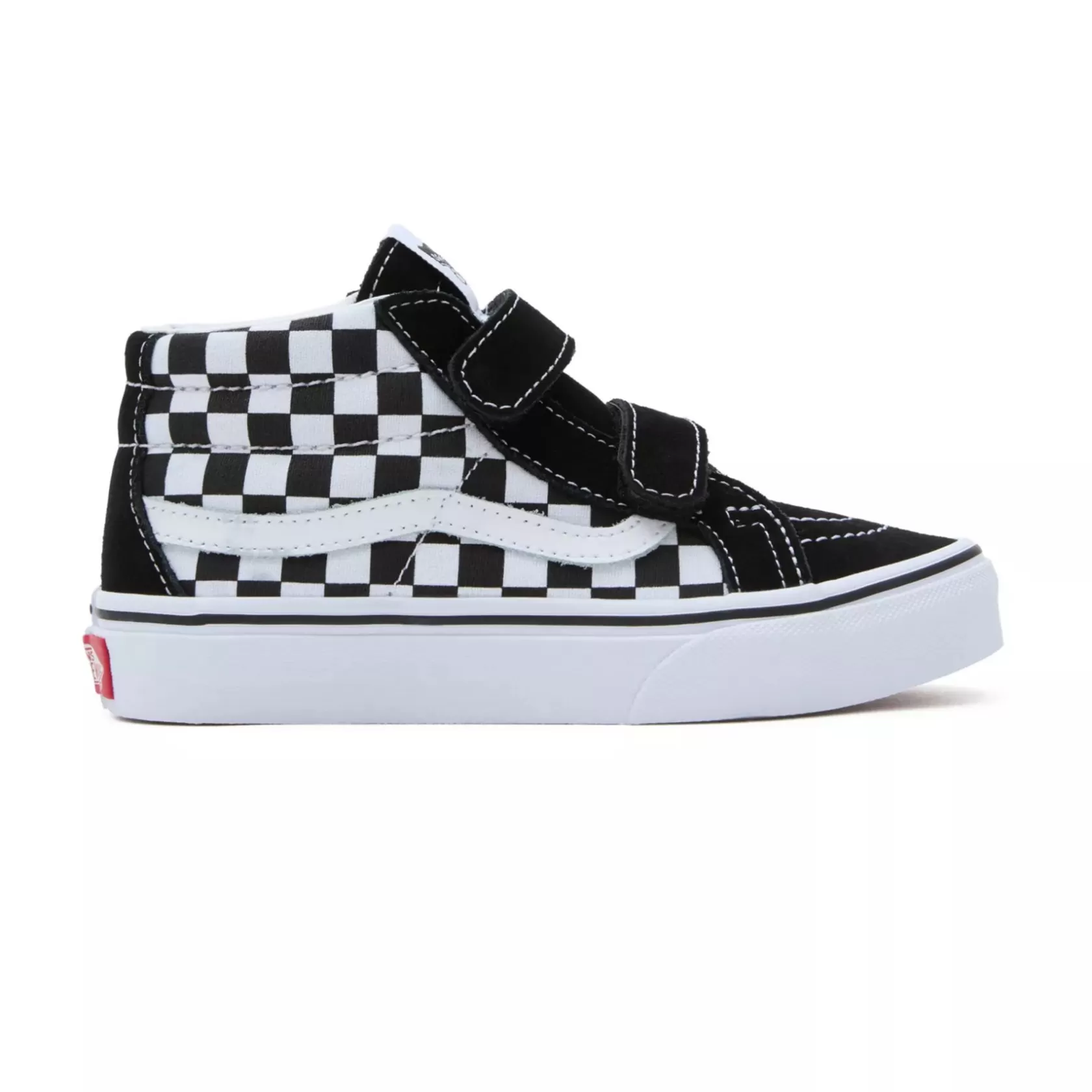 Vans Zapatillas Niño (4-8 Años)<Zapatillas De Niños Sk8-Mid Reissue Con Cierre Adherente (4-8 Anos) Negro, Blanco
