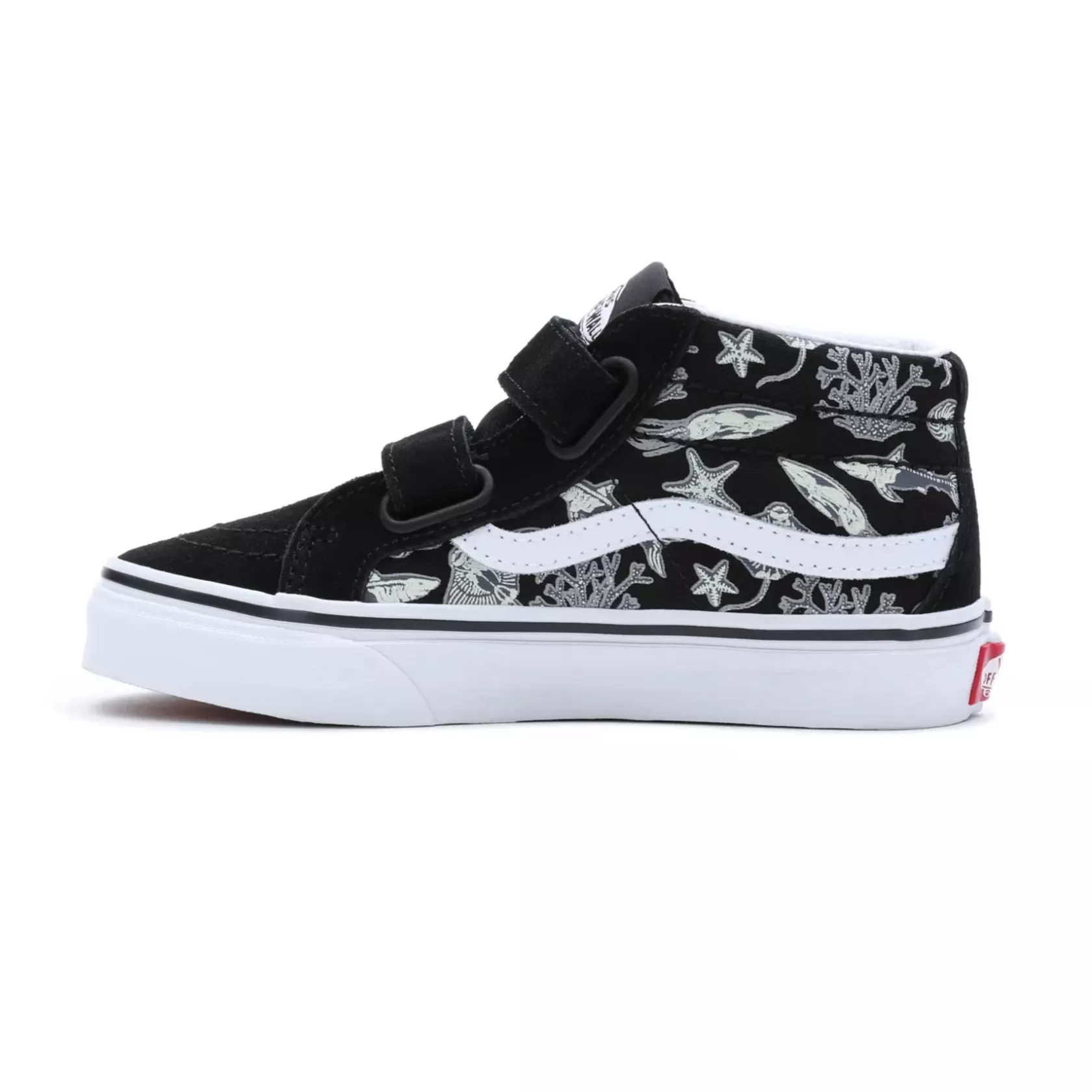 Vans Easy On, Easy Off<Zapatillas De Niños Sk8-Mid Reissue Con Cierre Adherente (4-8 Anos) Negro