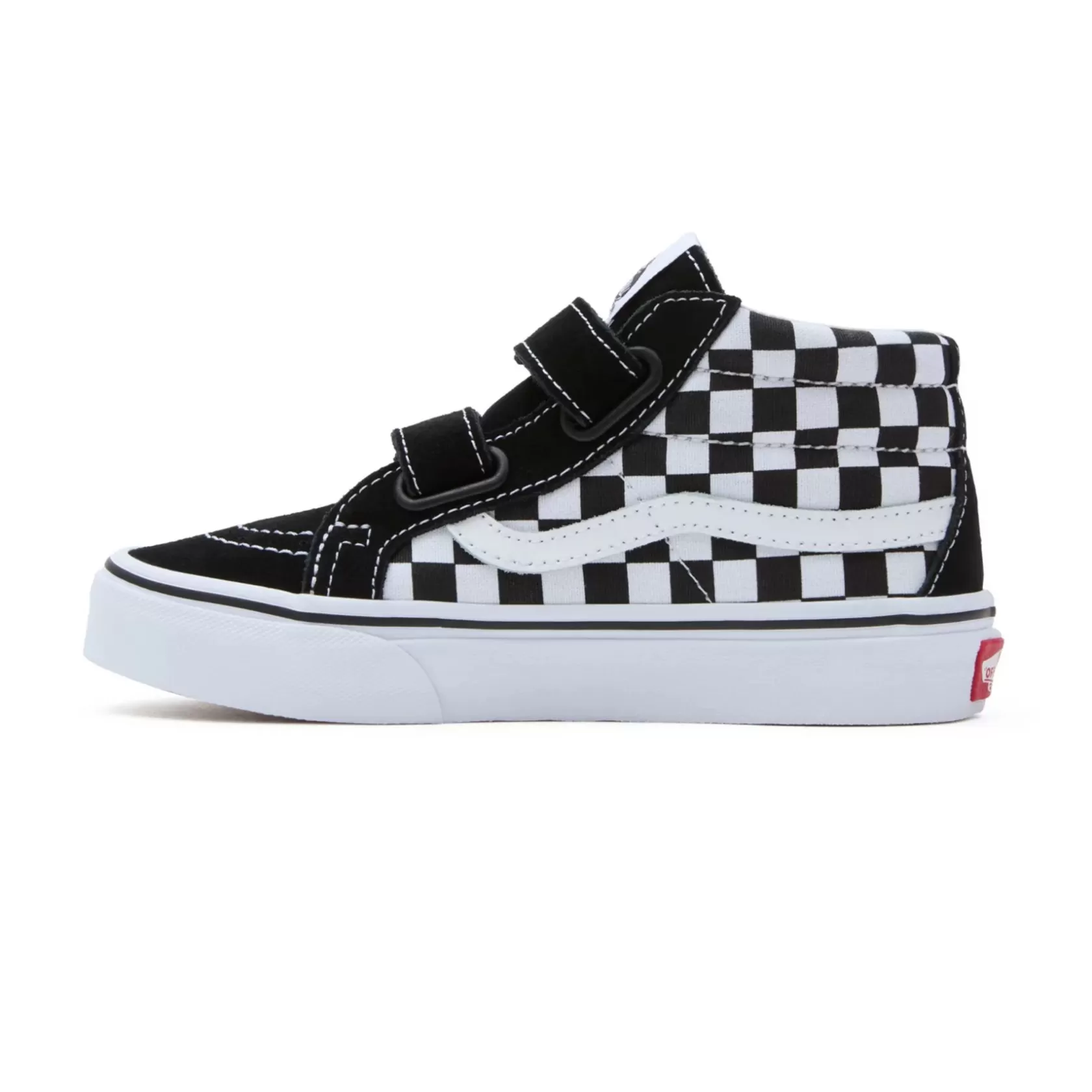 Vans Zapatillas Niño (4-8 Años)<Zapatillas De Niños Sk8-Mid Reissue Con Cierre Adherente (4-8 Anos) Negro, Blanco
