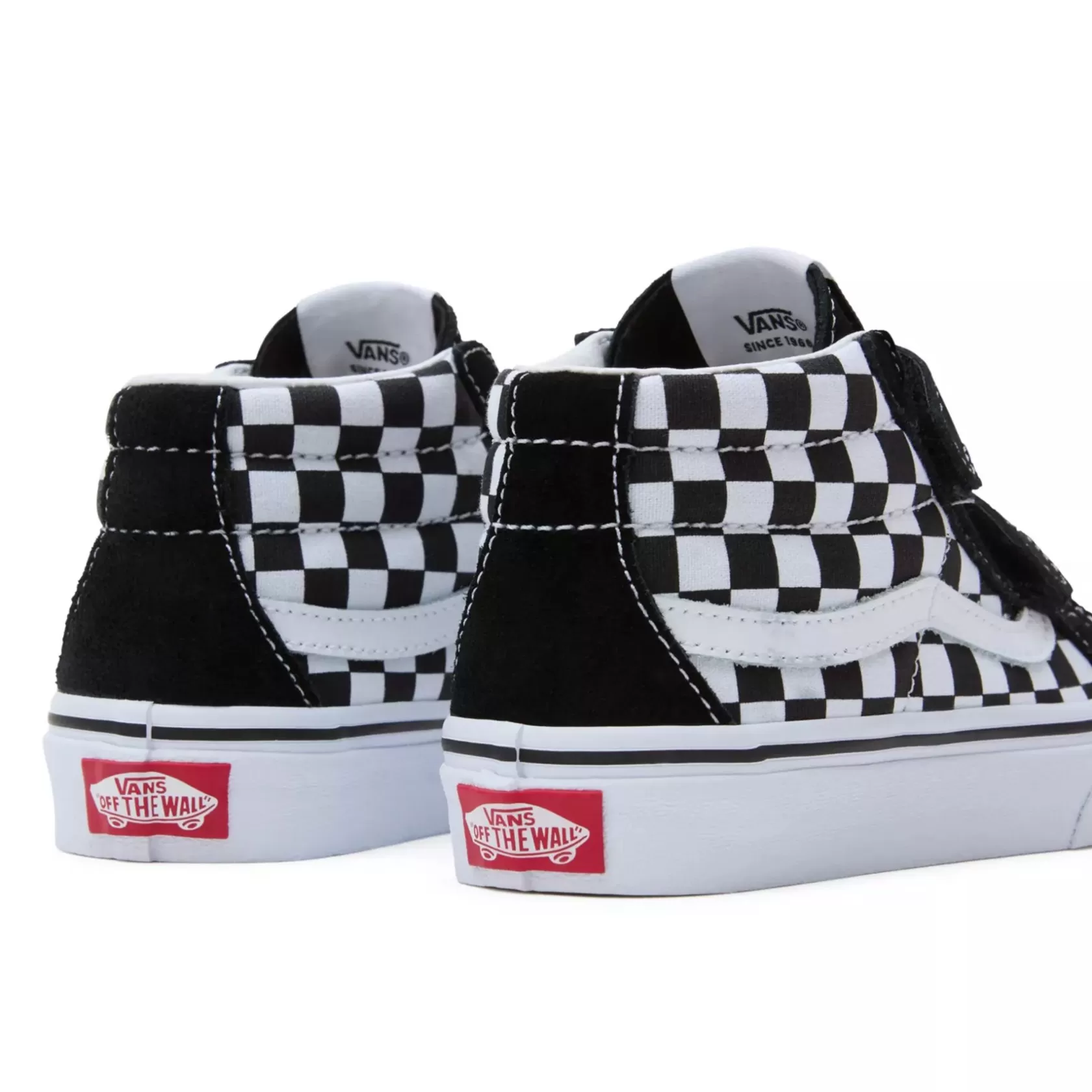 Vans Zapatillas Niño (4-8 Años)<Zapatillas De Niños Sk8-Mid Reissue Con Cierre Adherente (4-8 Anos) Negro, Blanco