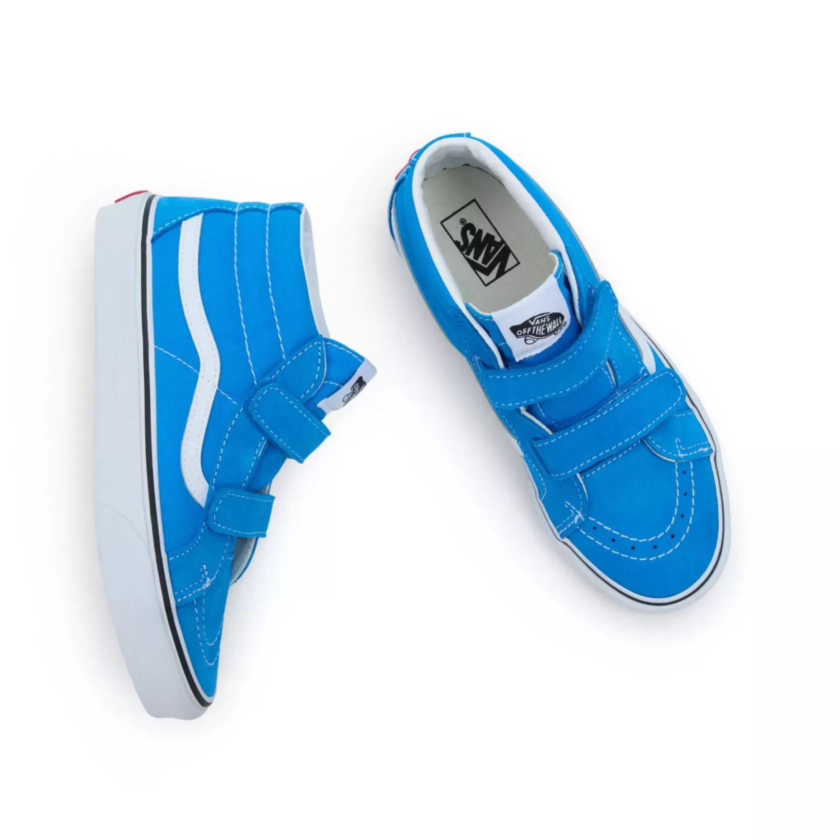 Vans Zapatillas Junior 8-14 Años<Zapatillas De Niños Sk8-Mid Reissue Hook And Loop (8-14 Anos) Azul