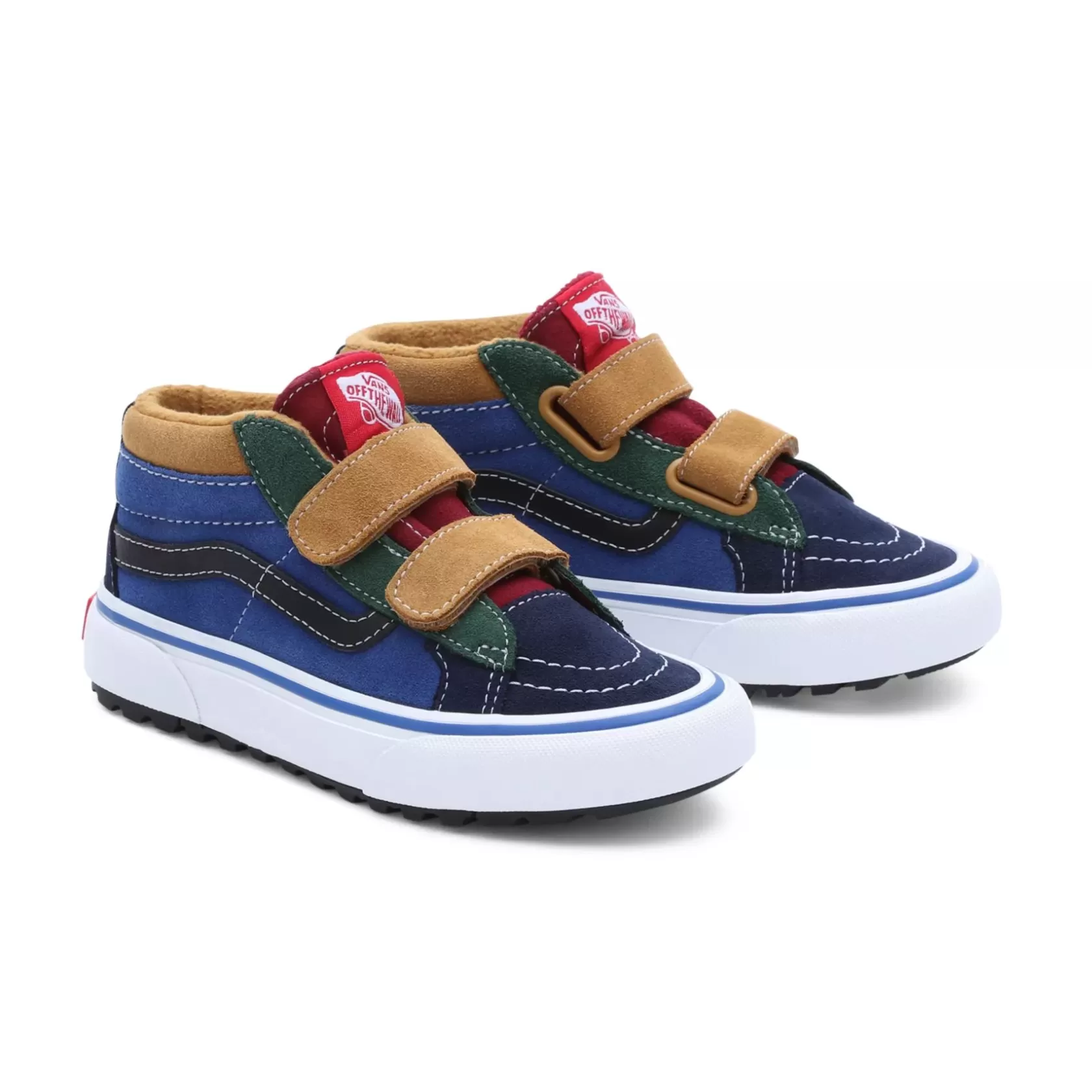 Vans Classics<Zapatillas De Niños Sk8-Mid Reissue Hook And Loop Mte-1 (4-8 Anos) Multicolour