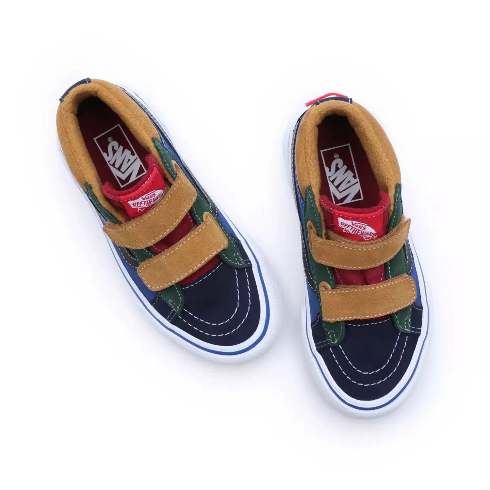 Vans Classics<Zapatillas De Niños Sk8-Mid Reissue Hook And Loop Mte-1 (4-8 Anos) Multicolour