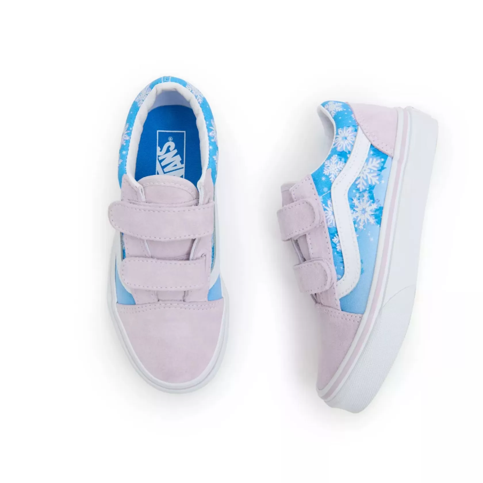 Vans Easy On, Easy Off<Zapatillas Old Skool Con Cierre Adherente De Niños (4-8 Anos) Purpura