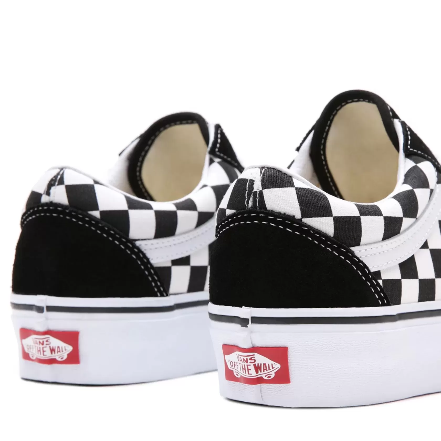 Vans Classics<Zapatillas Old Skool Con Plataforma Y Estampado A Cuadros Negro