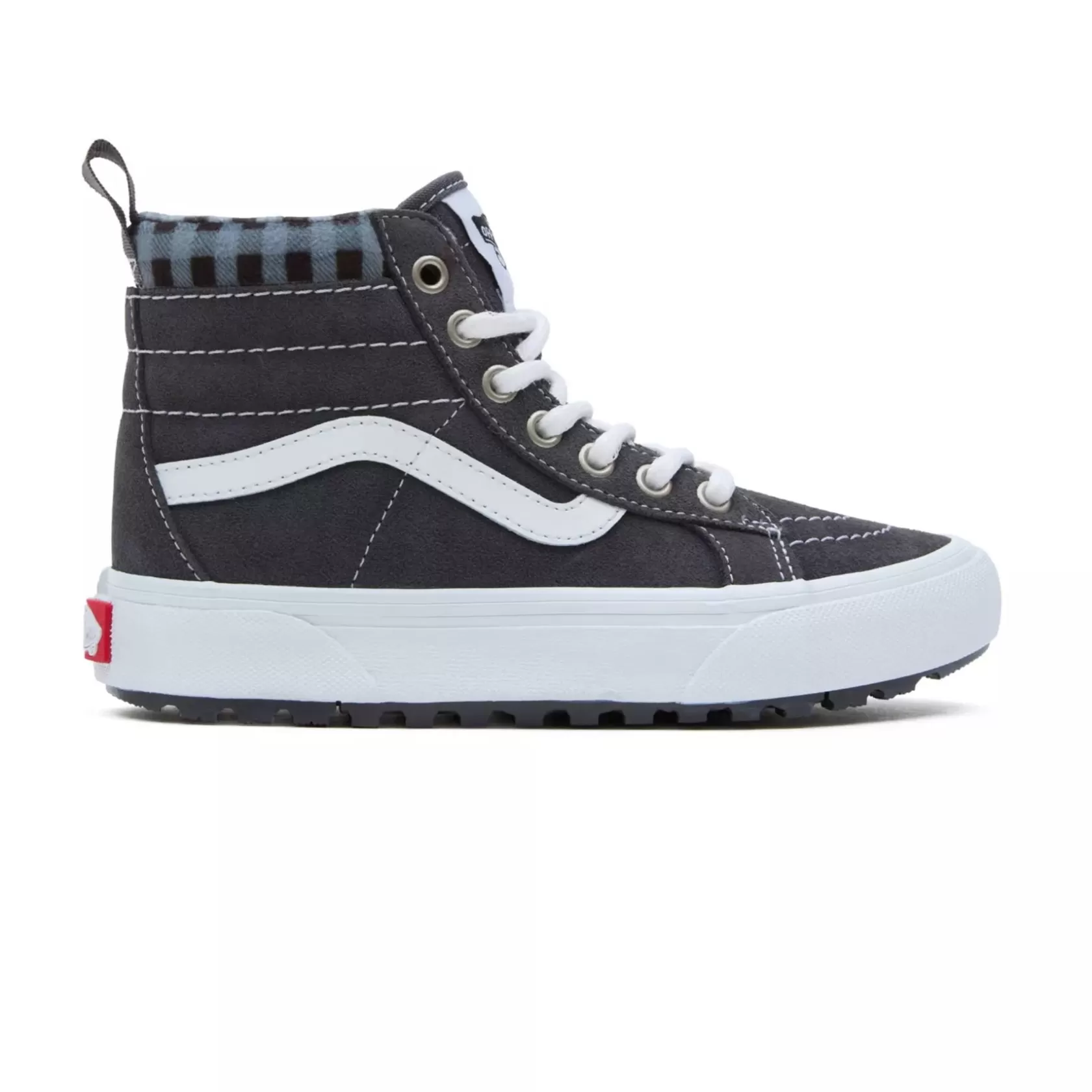 Vans Zapatillas Mte<Zapatillas Sk8-Hi Mte-1 Con Estampado De Cuadros De Niños (4-8 Anos) Gris, Blanco