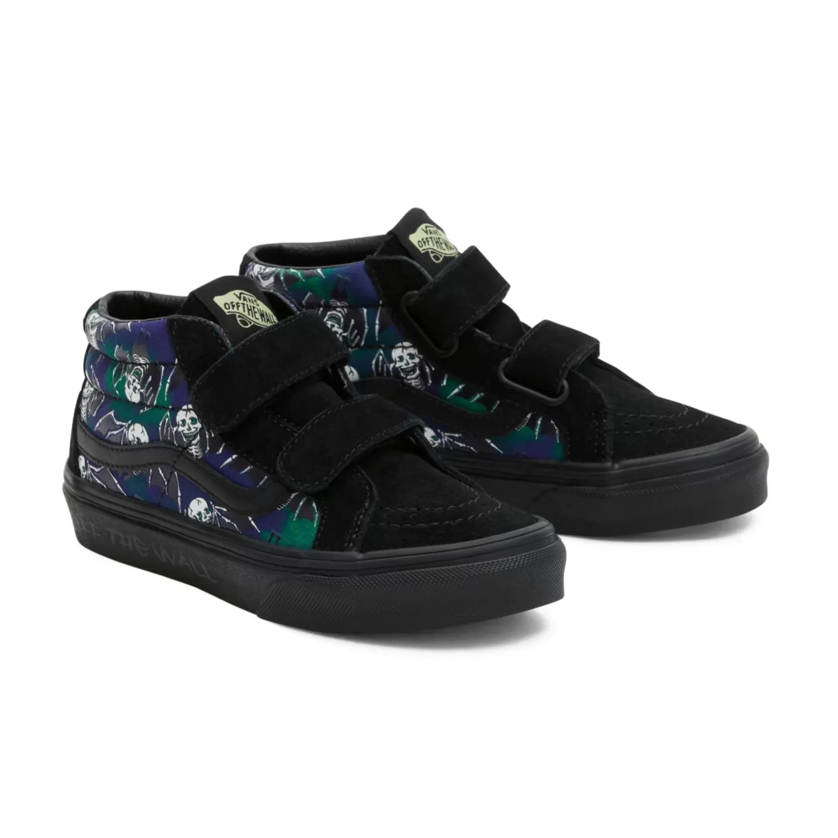 Vans Easy On, Easy Off<Zapatillas Sk8-Mid Reissue Con Cierre Adherente De Niños (4-8 Anos) Negro