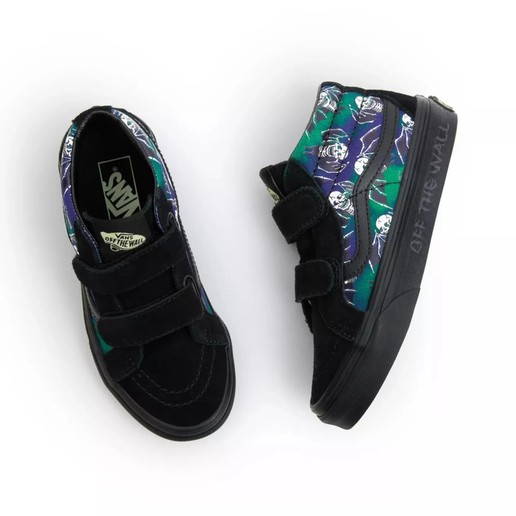 Vans Zapatillas Niño (4-8 Años)<Zapatillas Sk8-Mid Reissue Con Cierre Adherente De Niños (4-8 Anos) Negro