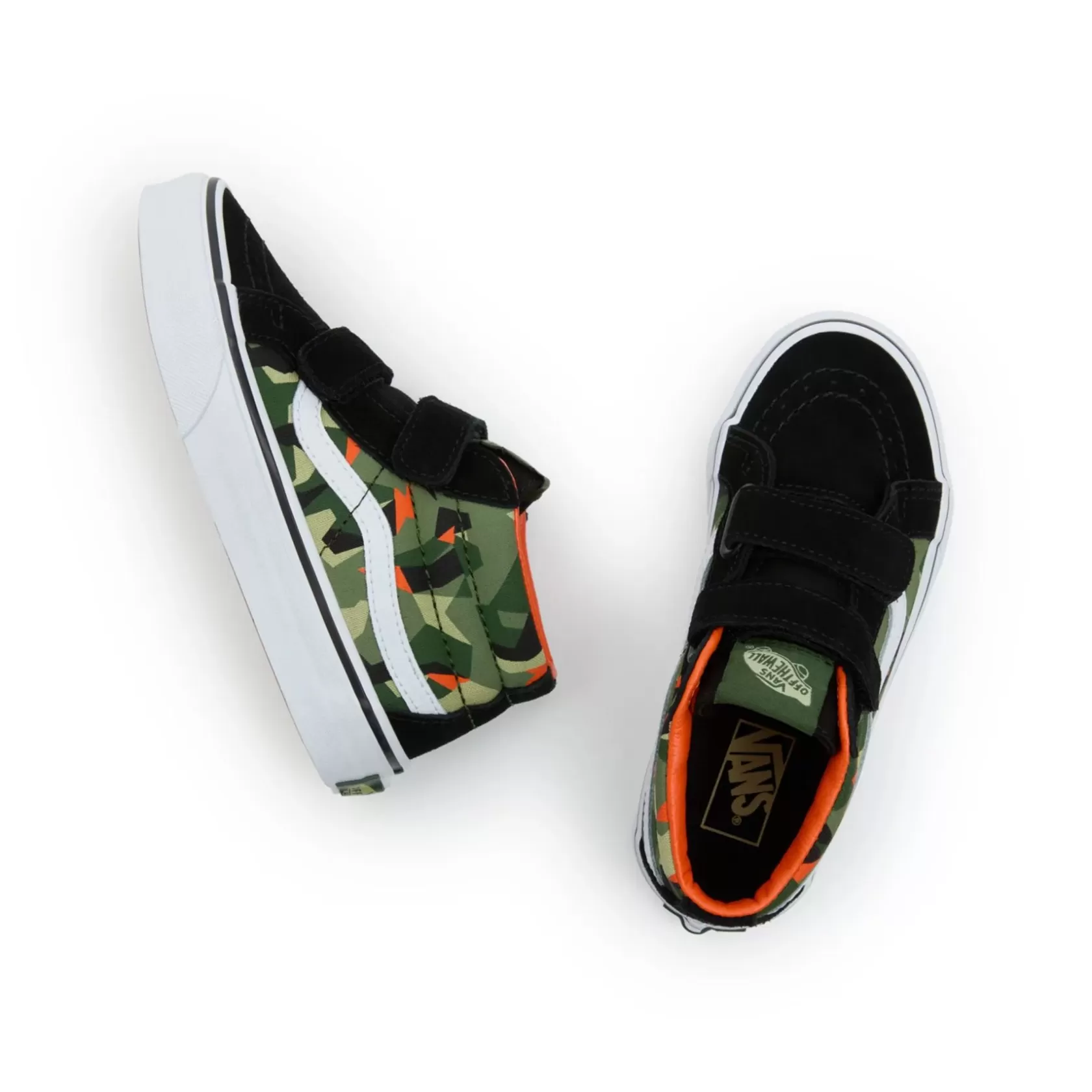 Vans Easy On, Easy Off<Zapatillas Sk8-Mid Reissue Con Cierre Adherente De Niños (4-8 Anos) Negro