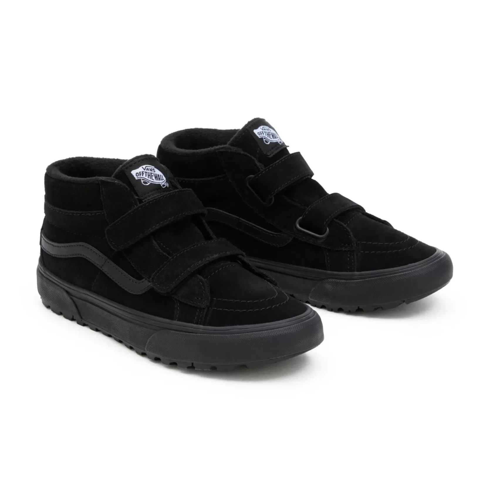 Vans Easy On, Easy Off<Zapatillas Sk8-Mid Reissue Hook And Loop Mte-1 De Niños (8-14 Anos) Negro