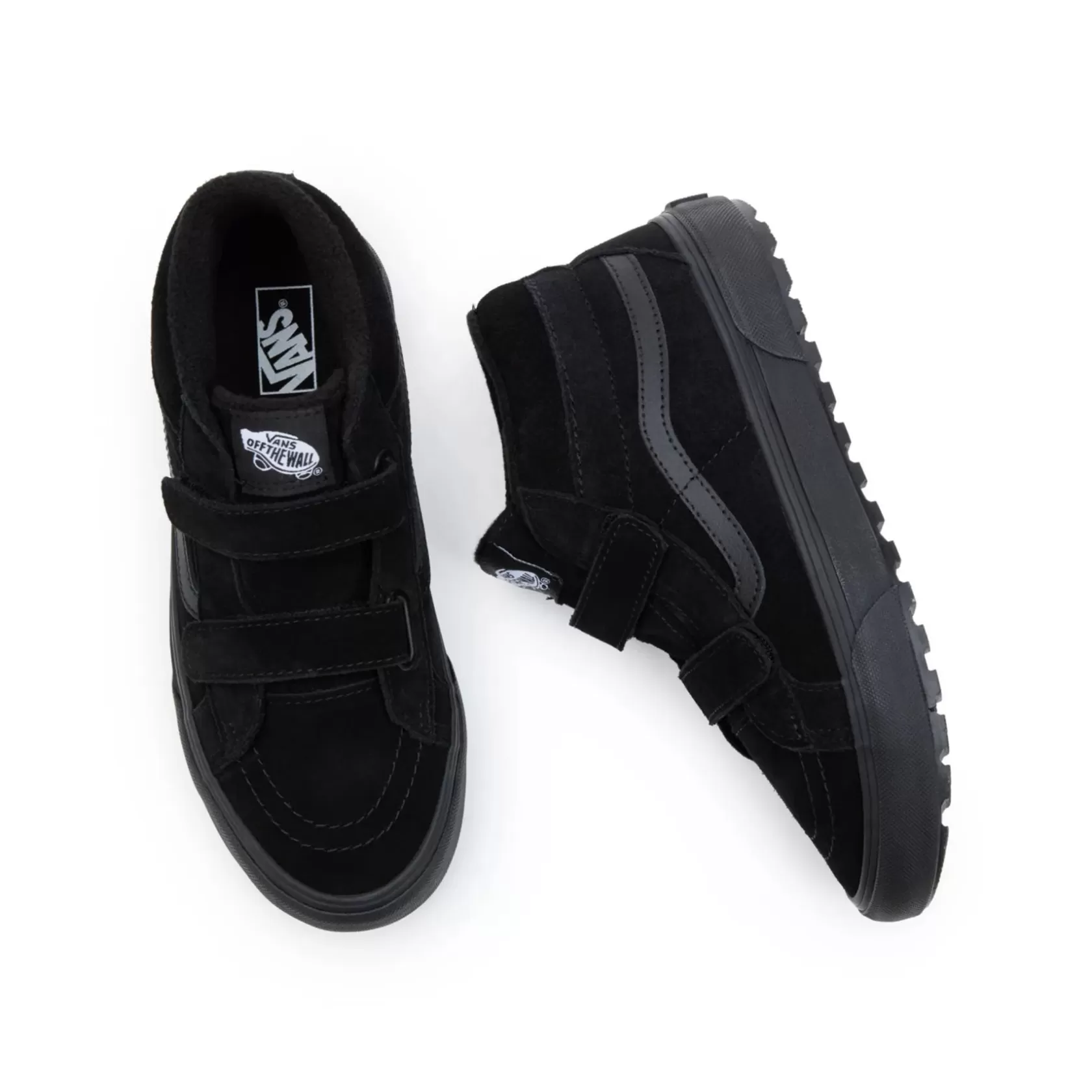 Vans Easy On, Easy Off<Zapatillas Sk8-Mid Reissue Hook And Loop Mte-1 De Niños (8-14 Anos) Negro