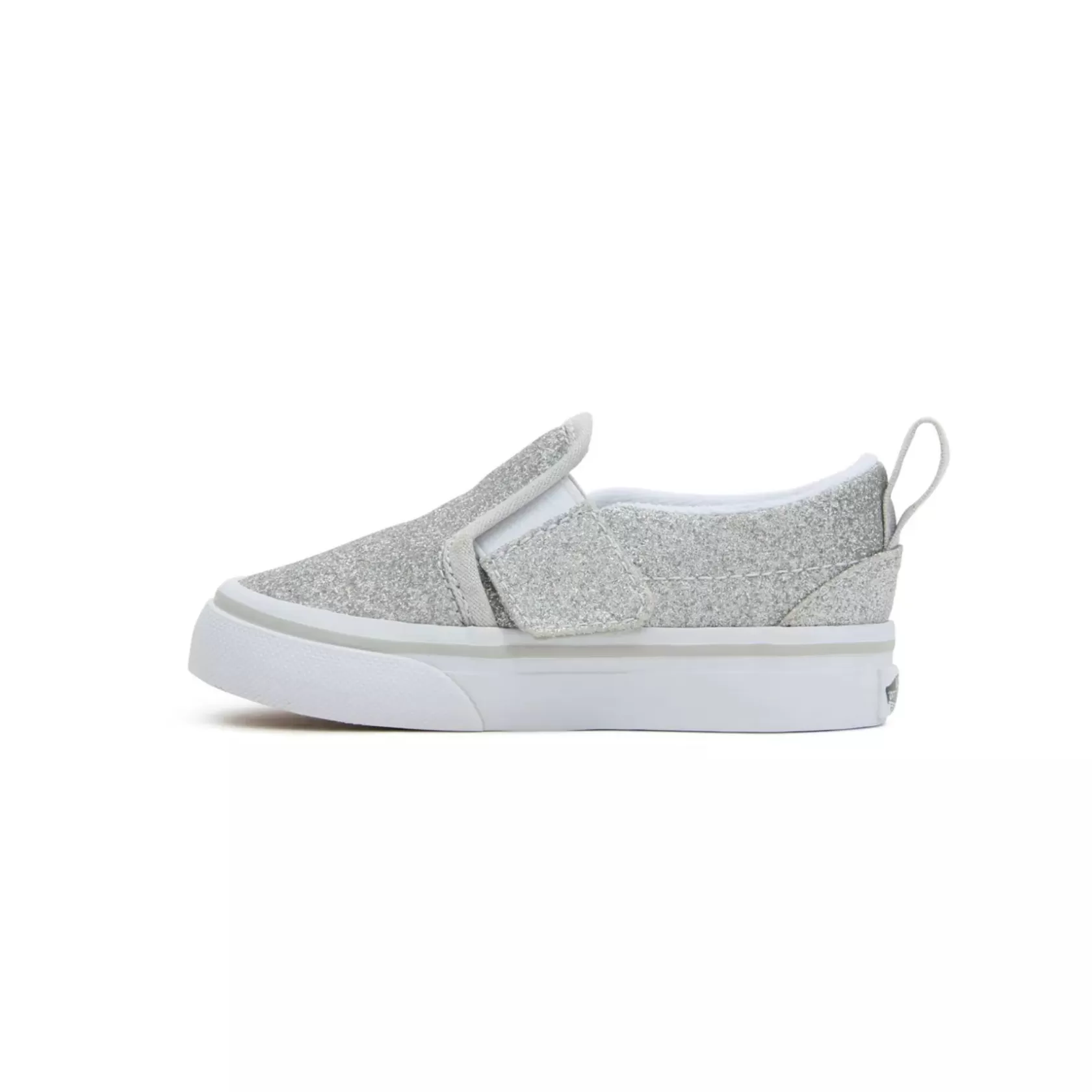 Vans Easy On, Easy Off<Zapatillas Slip-On Glitter Con Cierre Adherente De Niños (1-4 Anos) Gris