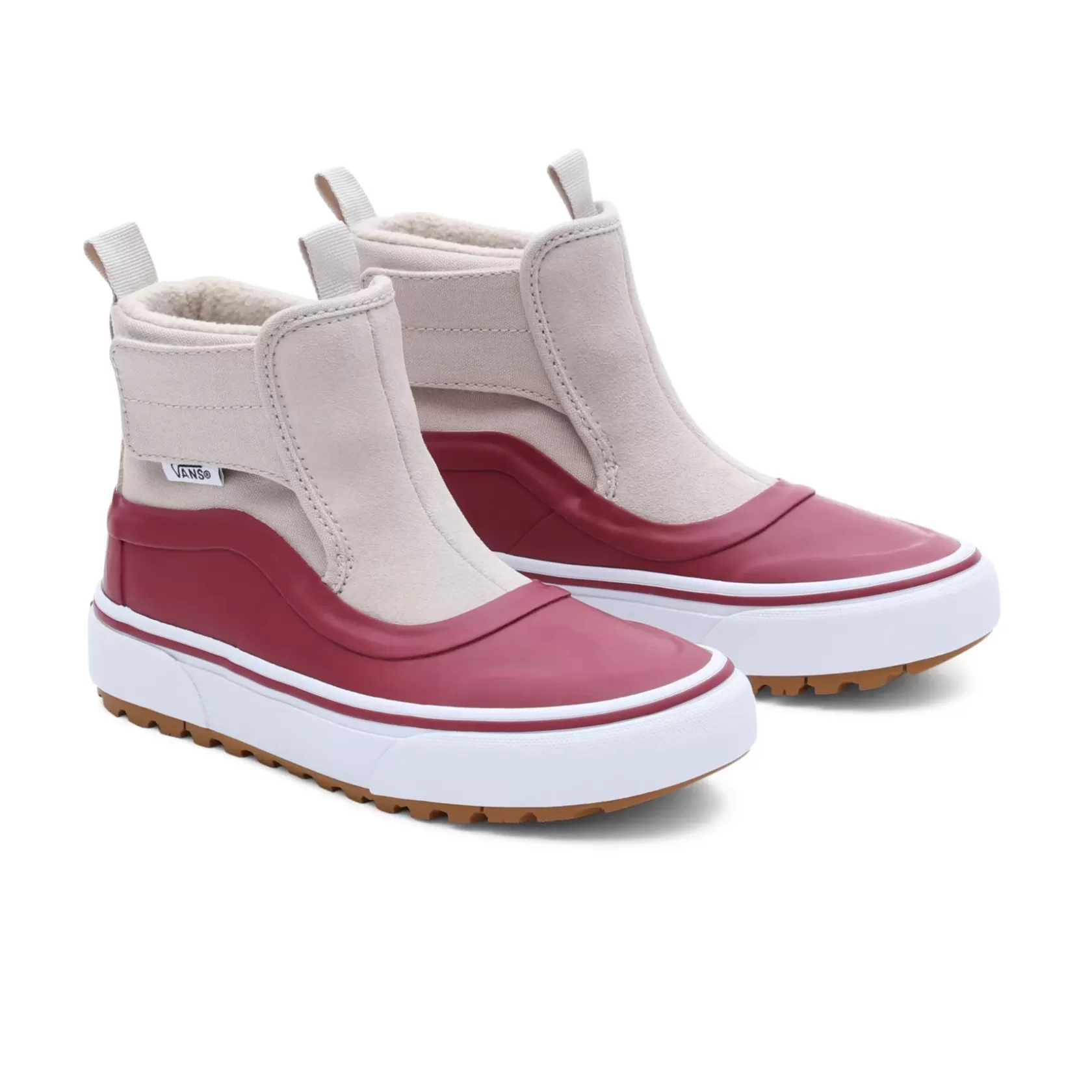 Vans Zapatillas Mte<Zapatillas Slip-On Hi Terrain Mte-1 Con Cierre Adherente De Niños (4-8 Anos) Rojo, Beis